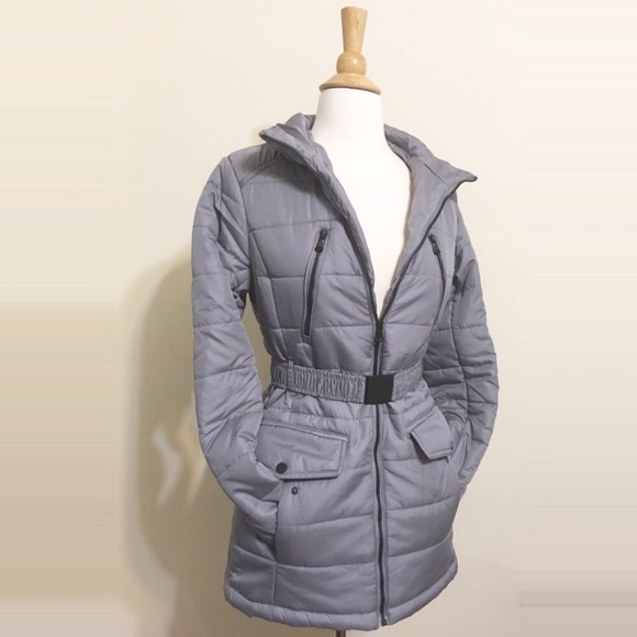 💥 CLEARANCE Removable Fur Hood Zip Front Puffer - Picture 7 of 8